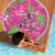 Aloha Hawaii Christmas Beach Blanket Mele Kalikimaka Chill Flamingo Palaka Quilt Motifs - Polynesian Pride