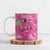 Aloha Hawaii Christmas Ceramic Mug Mele Kalikimaka Chill Flamingo Palaka Quilt Motifs - Polynesian Pride