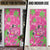 Aloha Hawaii Christmas Door Cover Mele Kalikimaka Chill Flamingo Palaka Quilt Motifs - Polynesian Pride