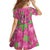 Aloha Hawaii Christmas Family Matching Mermaid Dress and Hawaiian Shirt Mele Kalikimaka Chill Flamingo Palaka Quilt Motifs - Polynesian Pride