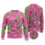 Aloha Hawaii Christmas Ugly Christmas Sweater Mele Kalikimaka Chill Flamingo Palaka Quilt Motifs - Polynesian Pride