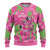 Aloha Hawaii Christmas Ugly Christmas Sweater Mele Kalikimaka Chill Flamingo Palaka Quilt Motifs - Polynesian Pride