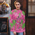 Aloha Hawaii Christmas Ugly Christmas Sweater Mele Kalikimaka Chill Flamingo Palaka Quilt Motifs - Polynesian Pride