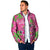 Aloha Hawaii Christmas Padded Jacket Mele Kalikimaka Chill Flamingo Palaka Quilt Motifs - Polynesian Pride