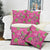 Aloha Hawaii Christmas Pillow Cover Mele Kalikimaka Chill Flamingo Palaka Quilt Motifs - Polynesian Pride
