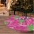 Aloha Hawaii Christmas Tree Skirt Mele Kalikimaka Chill Flamingo Palaka Quilt Motifs - Polynesian Pride