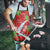 Aloha Hawaii Christmas Apron Mele Kalikimaka Windsurfing Santa Palaka Quilt Motifs - Polynesian Pride