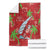 Aloha Hawaii Christmas Blanket Mele Kalikimaka Windsurfing Santa Palaka Quilt Motifs - Polynesian Pride