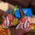 Aloha Hawaii Christmas 4 in 1 Can Cooler Tumbler Mele Kalikimaka Windsurfing Santa Palaka Quilt Motifs - Polynesian Pride