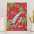 Aloha Hawaii Christmas Canvas Wall Art Mele Kalikimaka Windsurfing Santa Palaka Quilt Motifs - Polynesian Pride