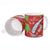 Aloha Hawaii Christmas Ceramic Mug Mele Kalikimaka Windsurfing Santa Palaka Quilt Motifs - Polynesian Pride