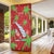 Aloha Hawaii Christmas Door Cover Mele Kalikimaka Windsurfing Santa Palaka Quilt Motifs - Polynesian Pride