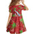 Aloha Hawaii Christmas Family Matching Mermaid Dress and Hawaiian Shirt Mele Kalikimaka Windsurfing Santa Palaka Quilt Motifs - Polynesian Pride