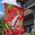 Aloha Hawaii Christmas Garden Flag Mele Kalikimaka Windsurfing Santa Palaka Quilt Motifs - Polynesian Pride
