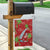 Aloha Hawaii Christmas Garden Flag Mele Kalikimaka Windsurfing Santa Palaka Quilt Motifs - Polynesian Pride