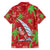 Aloha Hawaii Christmas Hawaiian Shirt Mele Kalikimaka Windsurfing Santa Palaka Quilt Motifs - Polynesian Pride