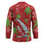 Aloha Hawaii Christmas Hockey Jersey Mele Kalikimaka Windsurfing Santa Palaka Quilt Motifs - Polynesian Pride