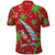 Aloha Hawaii Christmas Polo Shirt Mele Kalikimaka Windsurfing Santa Palaka Quilt Motifs - Polynesian Pride