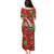 Aloha Hawaii Christmas Puletasi Mele Kalikimaka Windsurfing Santa Palaka Quilt Motifs - Polynesian Pride