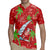 Aloha Hawaii Christmas Rugby Jersey Mele Kalikimaka Windsurfing Santa Palaka Quilt Motifs - Polynesian Pride