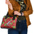 Aloha Hawaii Christmas Shoulder Handbag Mele Kalikimaka Windsurfing Santa Palaka Quilt Motifs - Polynesian Pride