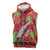 Aloha Hawaii Christmas Sleeveless Zip Hoodie Mele Kalikimaka Windsurfing Santa Palaka Quilt Motifs - Polynesian Pride