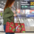 Aloha Hawaii Christmas Travel Bag Mele Kalikimaka Windsurfing Santa Palaka Quilt Motifs - Polynesian Pride