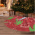 Aloha Hawaii Christmas Tree Skirt Mele Kalikimaka Windsurfing Santa Palaka Quilt Motifs - Polynesian Pride
