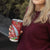 Aloha Hawaii Christmas Tumbler Cup Mele Kalikimaka Windsurfing Santa Palaka Quilt Motifs - Polynesian Pride