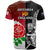 New Zealand And England Rugby T Shirt 2023 World Cup All Black Combine Red Roses LT14 - Polynesian Pride