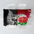 Custom New Zealand And England Rugby Tablecloth 2023 World Cup All Black Combine Red Roses LT14 Black - Polynesian Pride