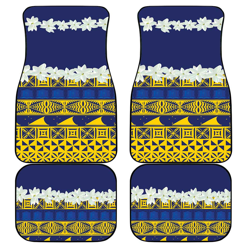 Tokelau Language Week Car Mats Tokelauan Tuluma With Gardenia Thunbergia