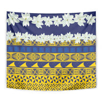 Tokelau Language Week Tapestry Tokelauan Tuluma With Gardenia Thunbergia