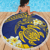 Te Vaiaho o te Gagana Tokelau Beach Blanket Polynesian Turtle - Malo Ni!