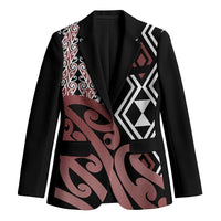 New Zealand Blazer Aotearoa Kowhaiwhai Mix Taniko Art - Polynesian Pride