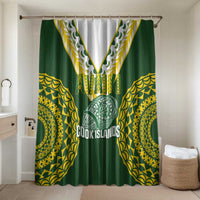 Avaiki Cook Islands Rugby Bathroom Set Kuki Airani Tatau Green - Polynesian Pride