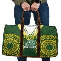 Avaiki Cook Islands Rugby Travel Bag Kuki Airani Tatau Green - Polynesian Pride