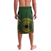 Custom Avaiki Cook Islands Rugby Lavalava Kuki Airani Tatau Black - Polynesian Pride