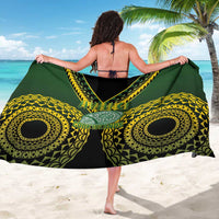 Avaiki Cook Islands Rugby Sarong Kuki Airani Tatau Black LT14 - Polynesian Pride