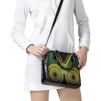 Avaiki Cook Islands Rugby Shoulder Handbag Kuki Airani Tatau Black LT14 - Polynesian Pride