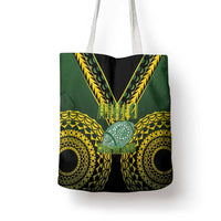 Avaiki Cook Islands Rugby Tote Bag Kuki Airani Tatau Black LT14 - Polynesian Pride