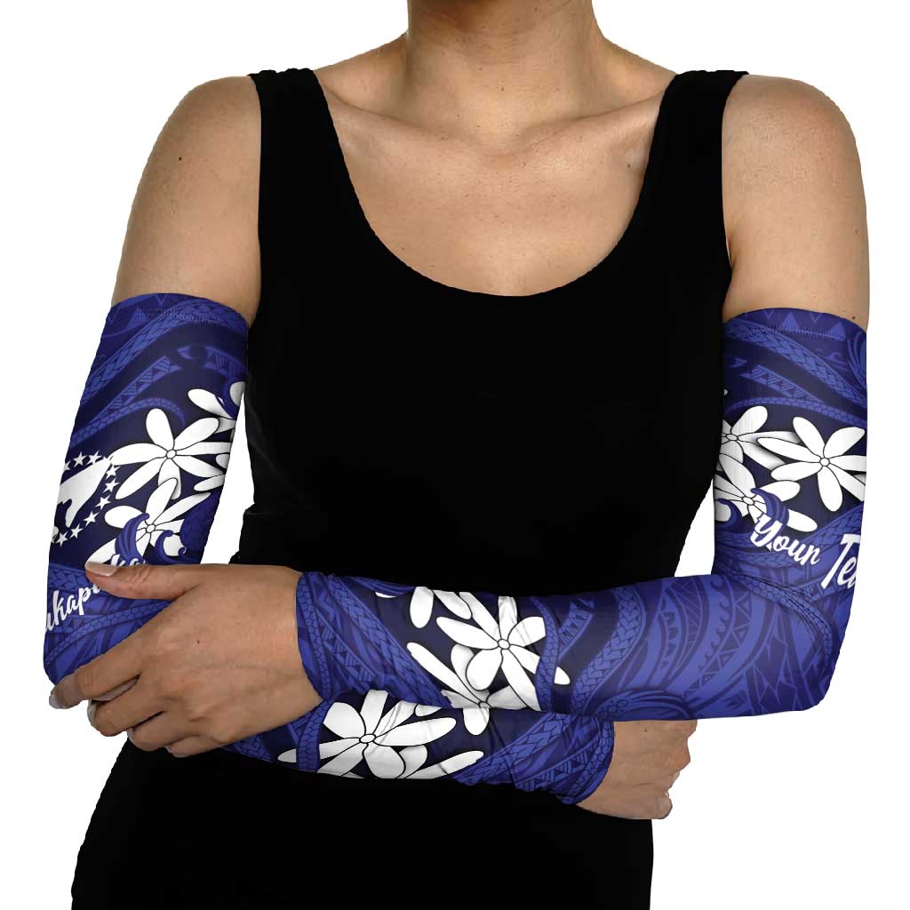 Personalised Cook Islands Pukapuka Arm Sleeves Tiare Maori Polynesian Waves Tattoo LT14 - Polynesian Pride