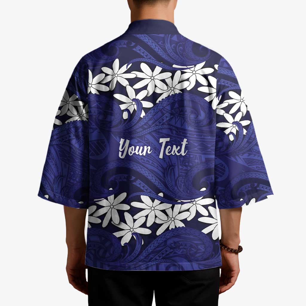 Personalised Cook Islands Pukapuka Kimono Tiare Maori Polynesian Waves Tattoo LT14 - Polynesian Pride