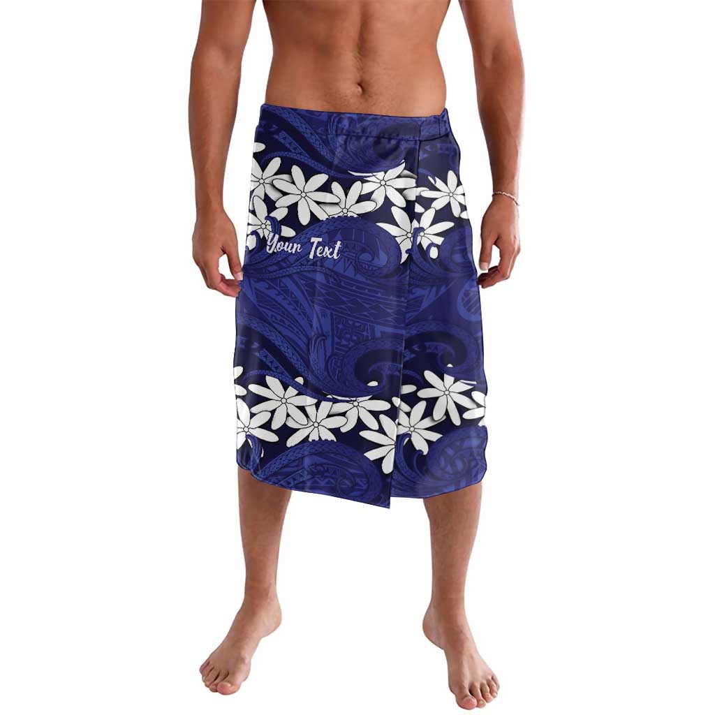 Personalised Cook Islands Pukapuka Lavalava Tiare Maori Polynesian Waves Tattoo