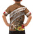 Kingdom Of Tonga Emancipation Day Family Matching Off Shoulder Short Dress and Hawaiian Shirt Tongan Ngatu With Kumete Brown