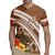 Kingdom Of Tonga Emancipation Day Rugby Jersey Tongan Ngatu With Kumete Brown