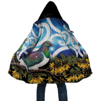 Kekeru New Zealand Matariki Cloak Kukupa Kowhai Maori New Year Blue Version LT14 Unisex Blue - Polynesian Pride