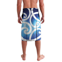 Kekeru New Zealand Matariki Lavalava Kukupa Kowhai Maori New Year Blue Version LT14 - Polynesian Pride