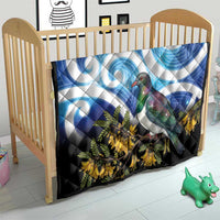 Kekeru New Zealand Matariki Quilt Kukupa Kowhai Maori New Year Blue Version LT14 - Polynesian Pride