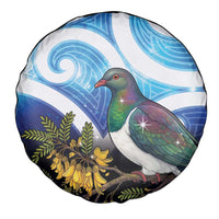 Kekeru New Zealand Matariki Spare Tire Cover Kukupa Kowhai Maori New Year Blue Version LT14 - Polynesian Pride